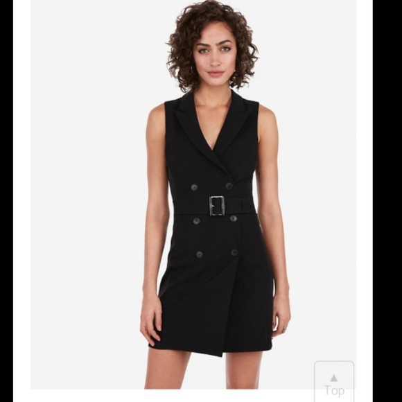 The 3 in 1 wool blend Vested Blazer dress. it is just everything!! - Picture 10 of 10